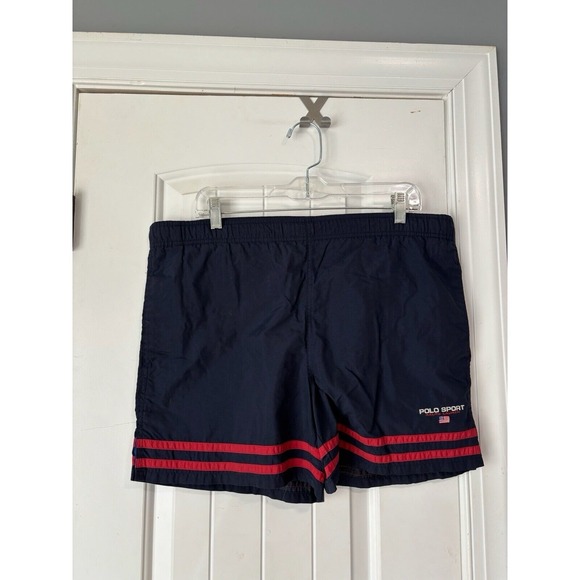 Polo Sport Other - Vintage polo sport American Flag swim trunks Small